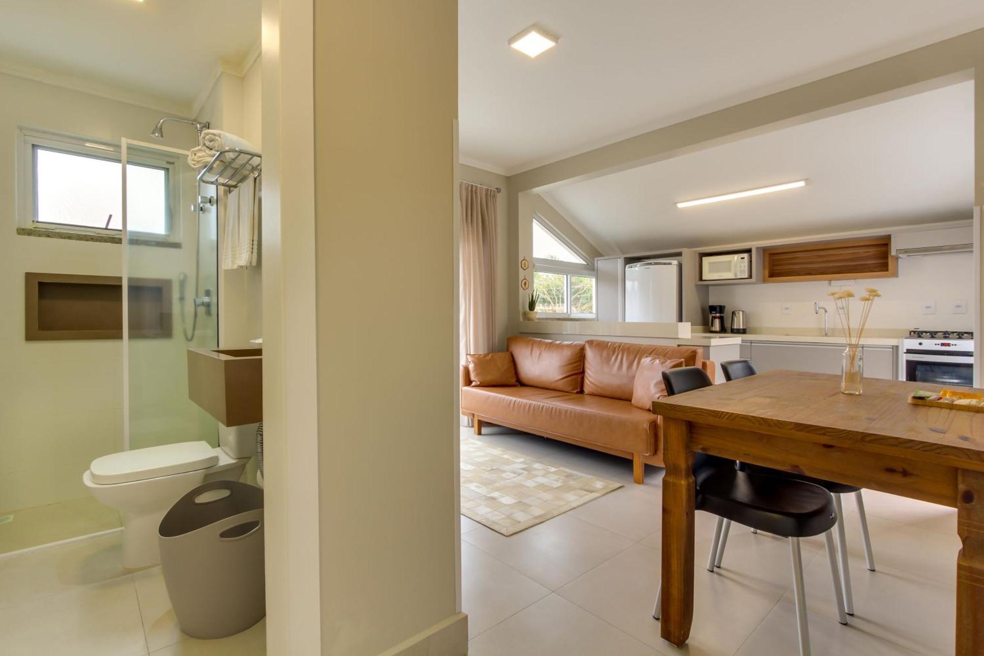Apartamento Residencial Casa Flora Bombinhas Habitación foto